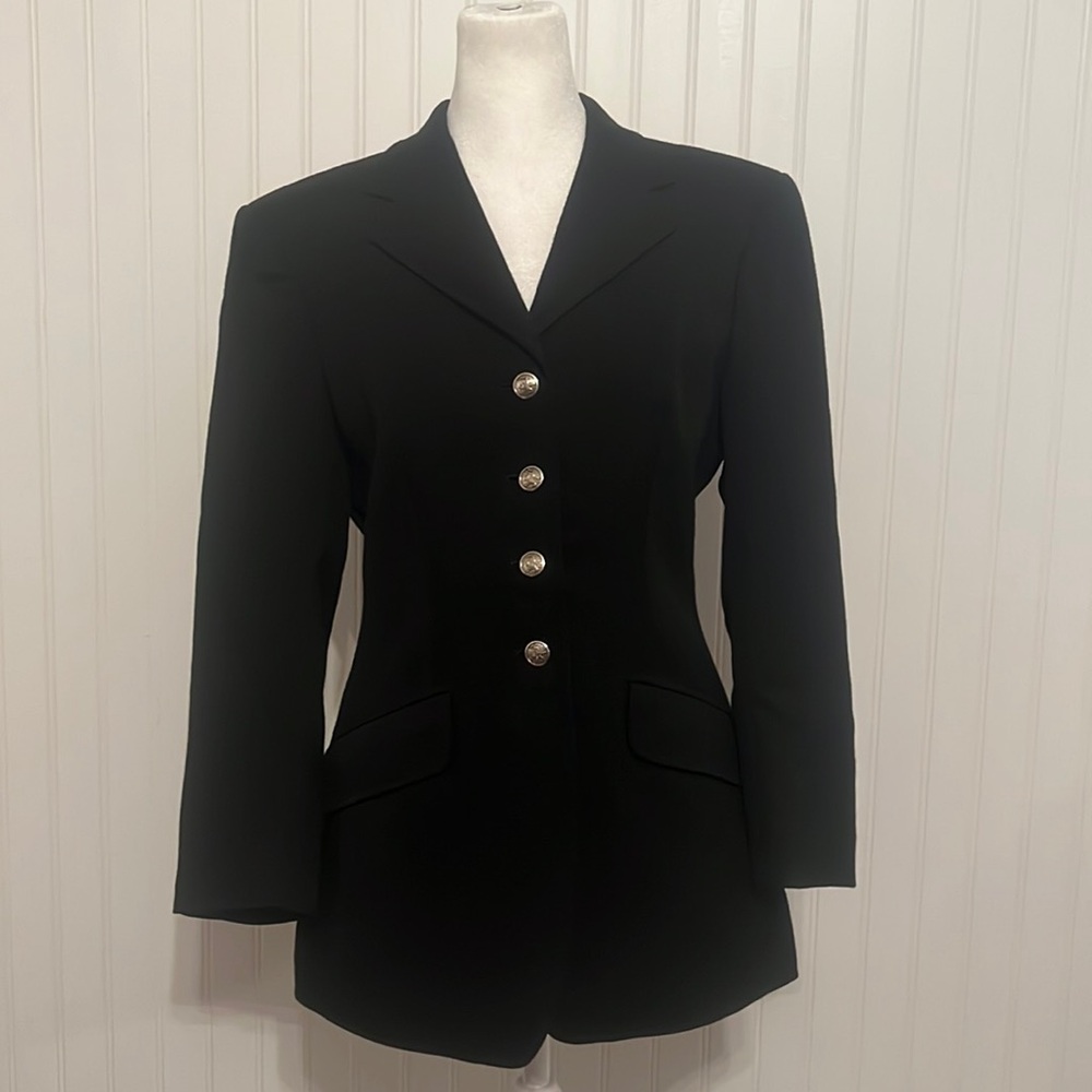 Black Pikeur Equestrian Riding Competition Show
Coat Jacket Blazer - Picture 16 of 16